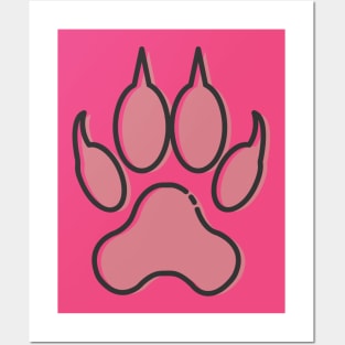 Cat Paw Posters and Art